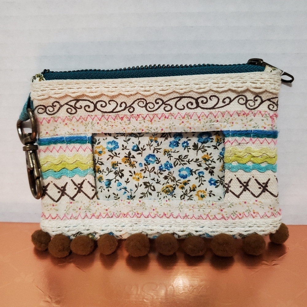 BOHO Change Purse 💰 & ID Holder L👀K